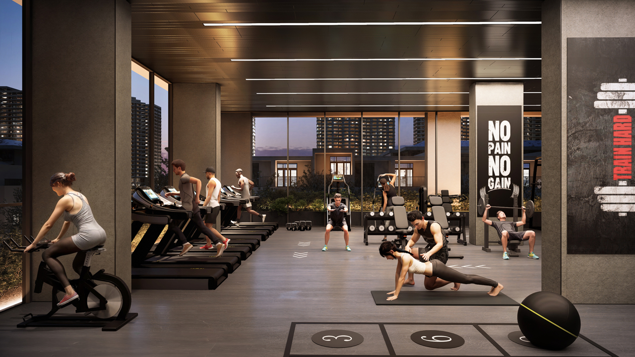 Phòng Gym The Legend City Đà Nẵng
